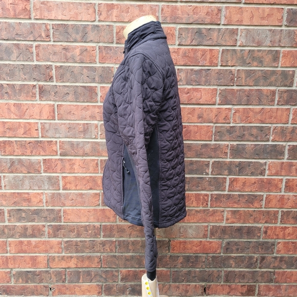 Brooks Shelter Technology Women's Black Hybrid Quilted Full Zip Jacket Large - Picture 2 of 14